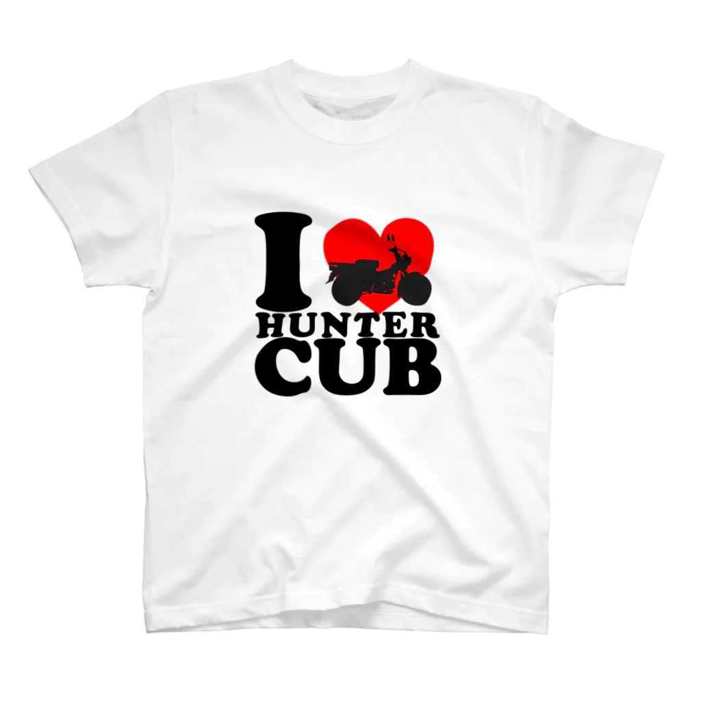 itacubのI ♡ HUNTERCUB スタンダードTシャツ