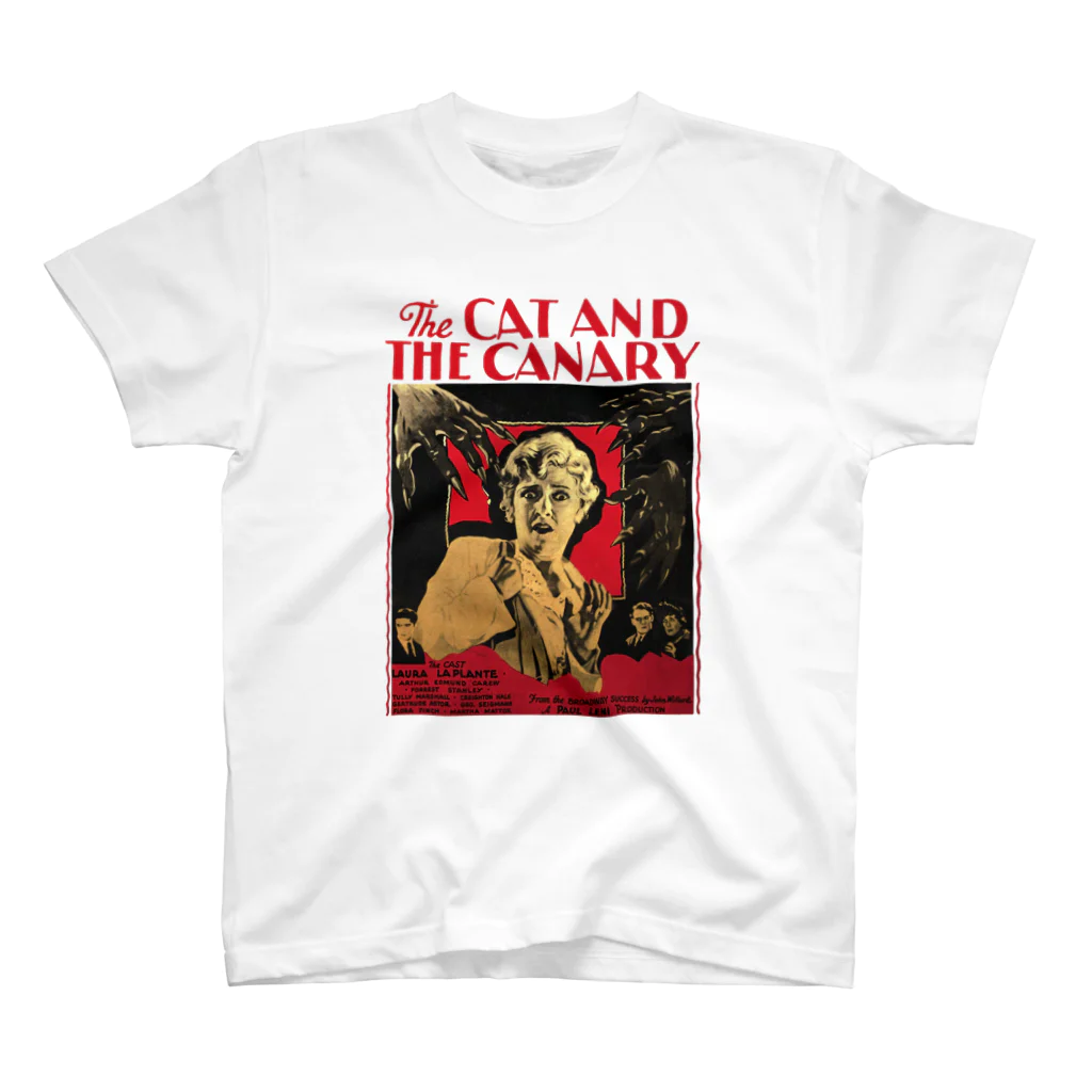 Saza-nami Antique designのTHE CAT AND THE CANARY スタンダードTシャツ