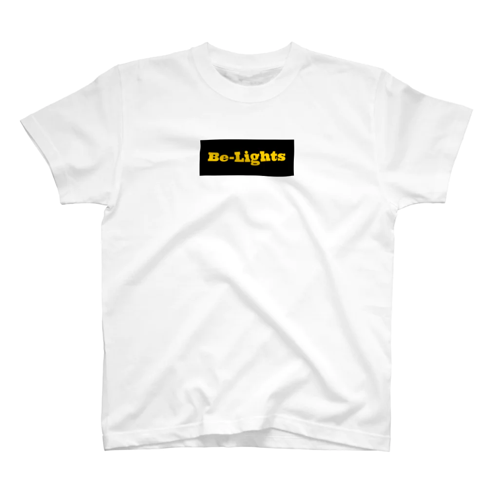 ジュニアマーチングバンド“Be-Lights”の文字ロゴバージョン｜黒 スタンダードTシャツ