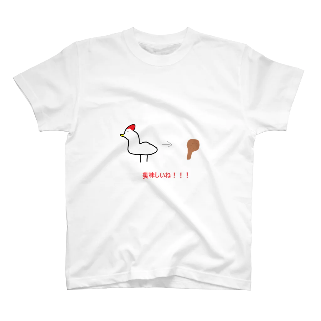 もりもりの絵心のない人間が書いた動物 Regular Fit T-Shirt