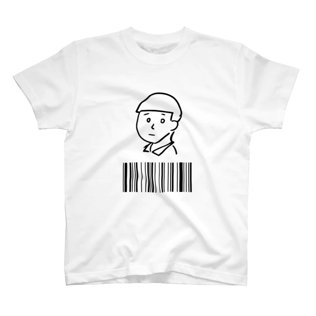 まー。の別れ話をされたなで肩くん スタンダードTシャツ