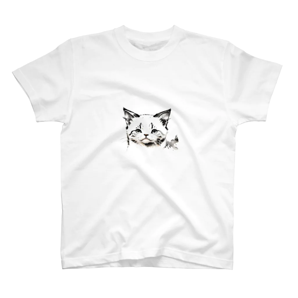 waffle2000のねこさん８ スタンダードTシャツ