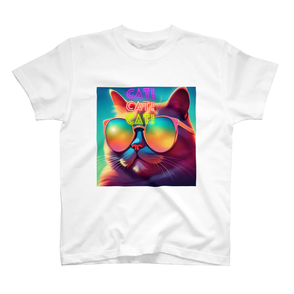 tatuuのShady Cat! スタンダードTシャツ