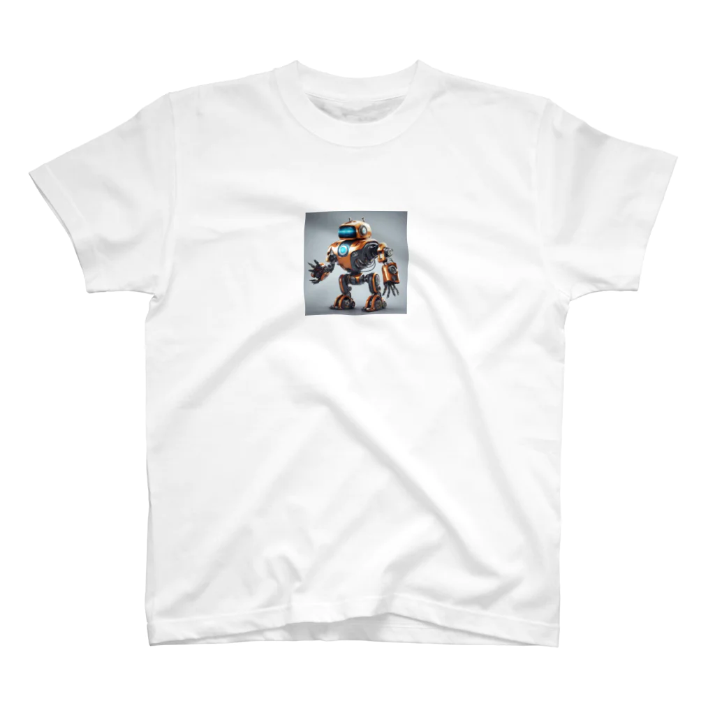 summerのショップのかっこいいロボットのイラストグッズ Regular Fit T-Shirt