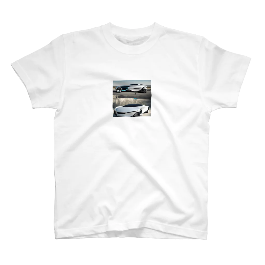 P.H.C（pink house candy）の未来カーの写真風グッズ Regular Fit T-Shirt