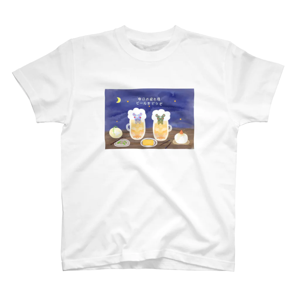 Fille de angeのふぃーゆどぅあんじゅ居酒屋【夜空】 Regular Fit T-Shirt