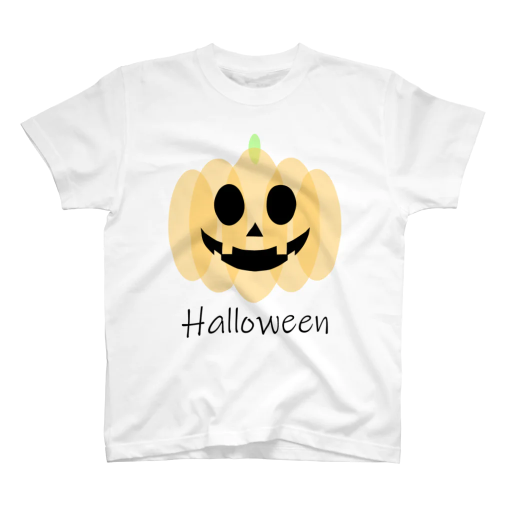 やし油のハロウィンかぼちゃ スタンダードTシャツ