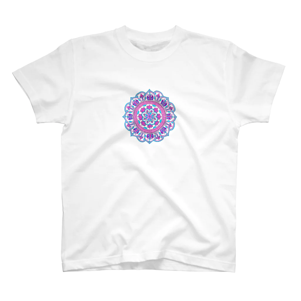 pinturaのflor de loto スタンダードTシャツ