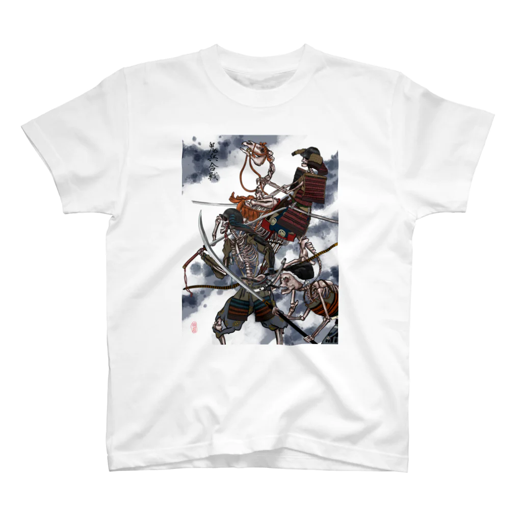 samurai_battleの鬼兵Samurai Battle スタンダードTシャツ