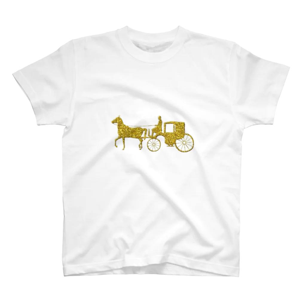 mumusの馬車　gold スタンダードTシャツ