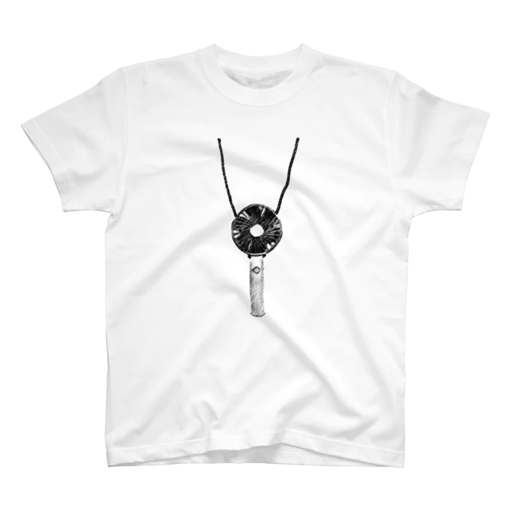 hang_from_neckのハンディファン スタンダードTシャツ