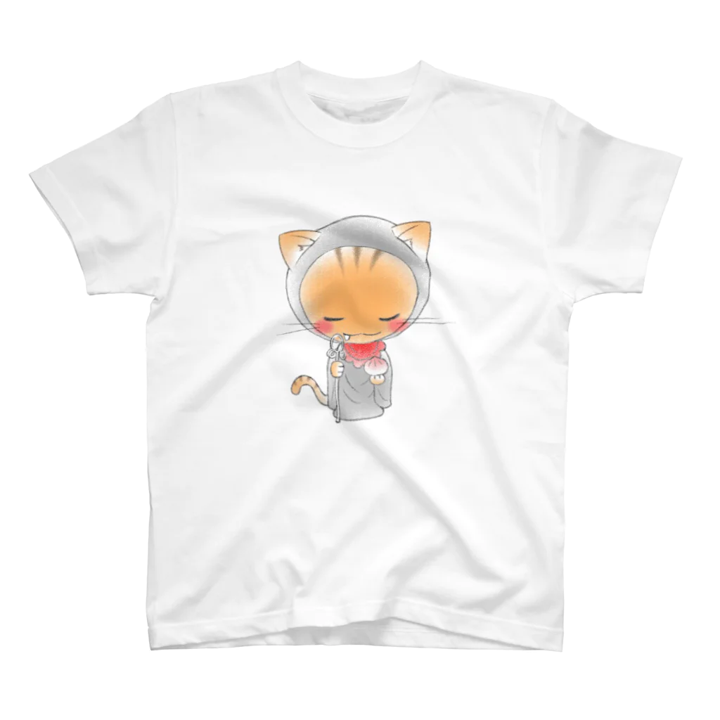 catsgraffiti72@gmail.comのにゃつ地蔵 スタンダードTシャツ