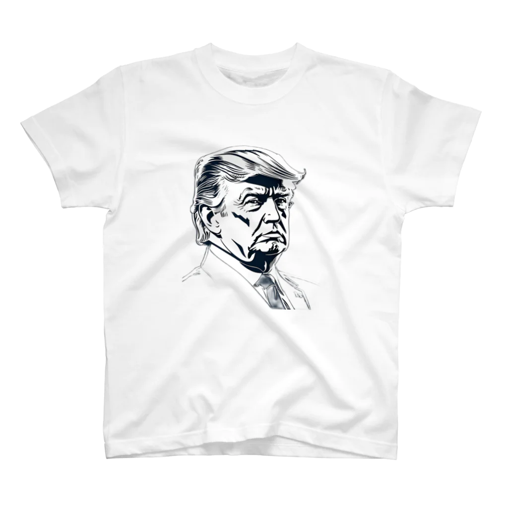 オフィスMiyazakiのトランプ大統領 スタンダードTシャツ