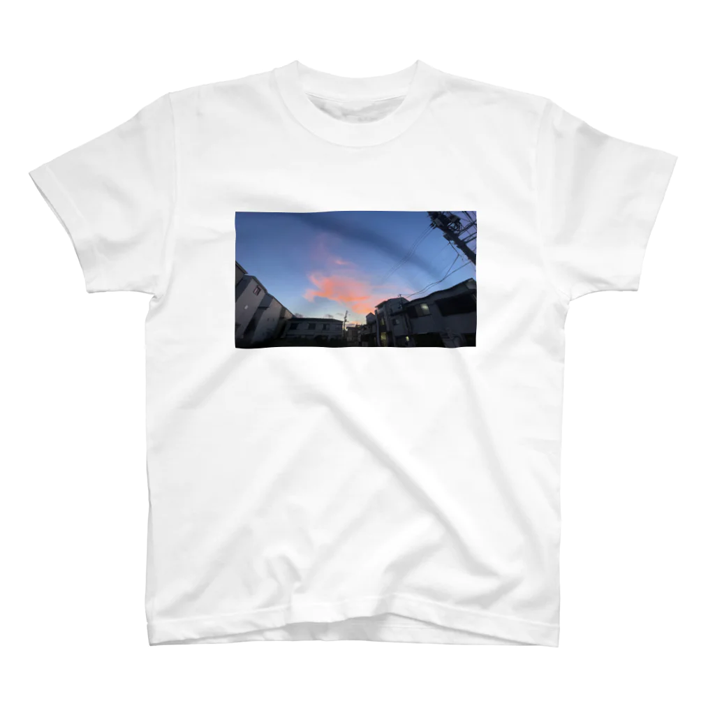 マツリのフォトショップの夕闇と夜空 Regular Fit T-Shirt