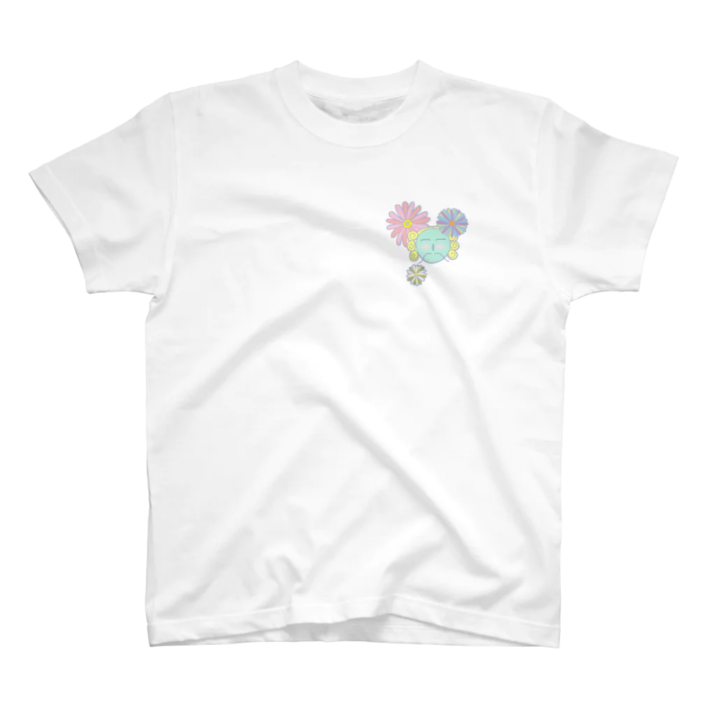 花籠の花と王子 スタンダードTシャツ