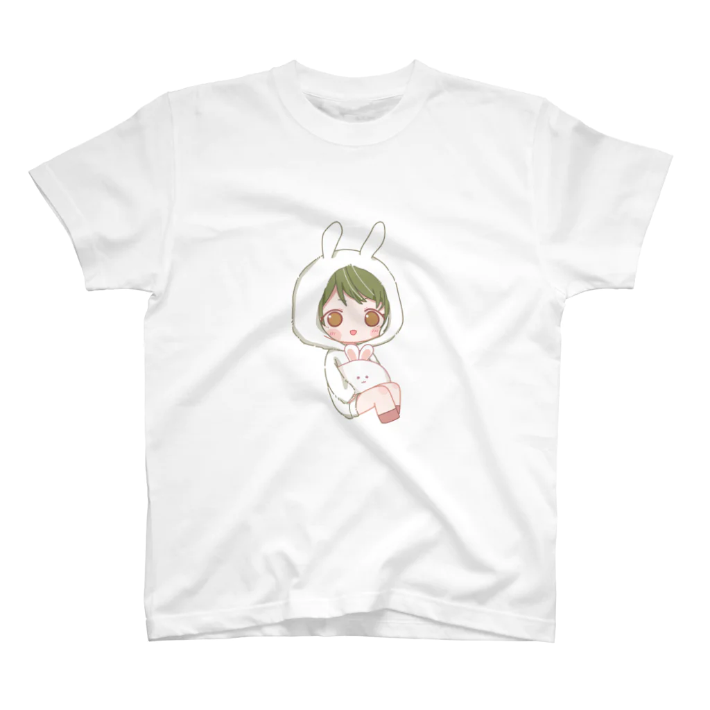 moy024のうさうさもい スタンダードTシャツ