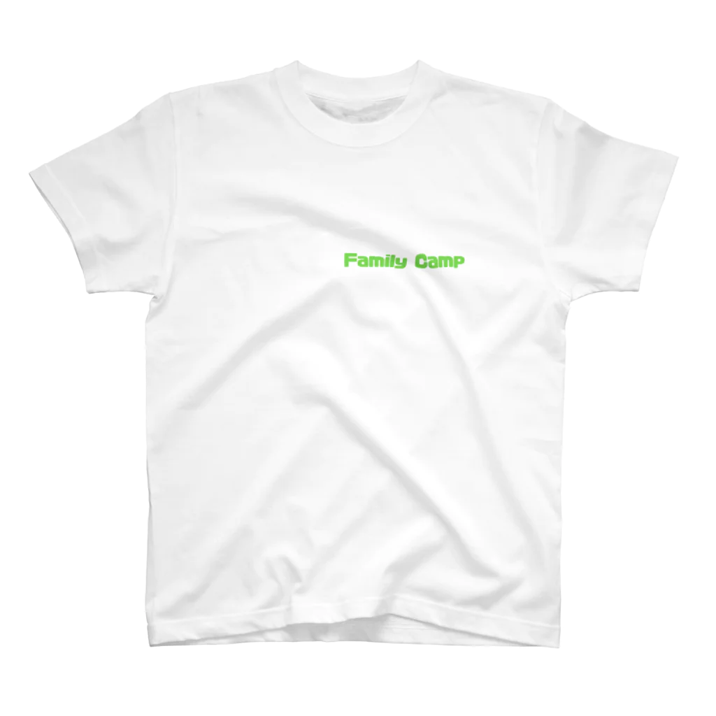 yukazo-のFamily Camp きみどり スタンダードTシャツ