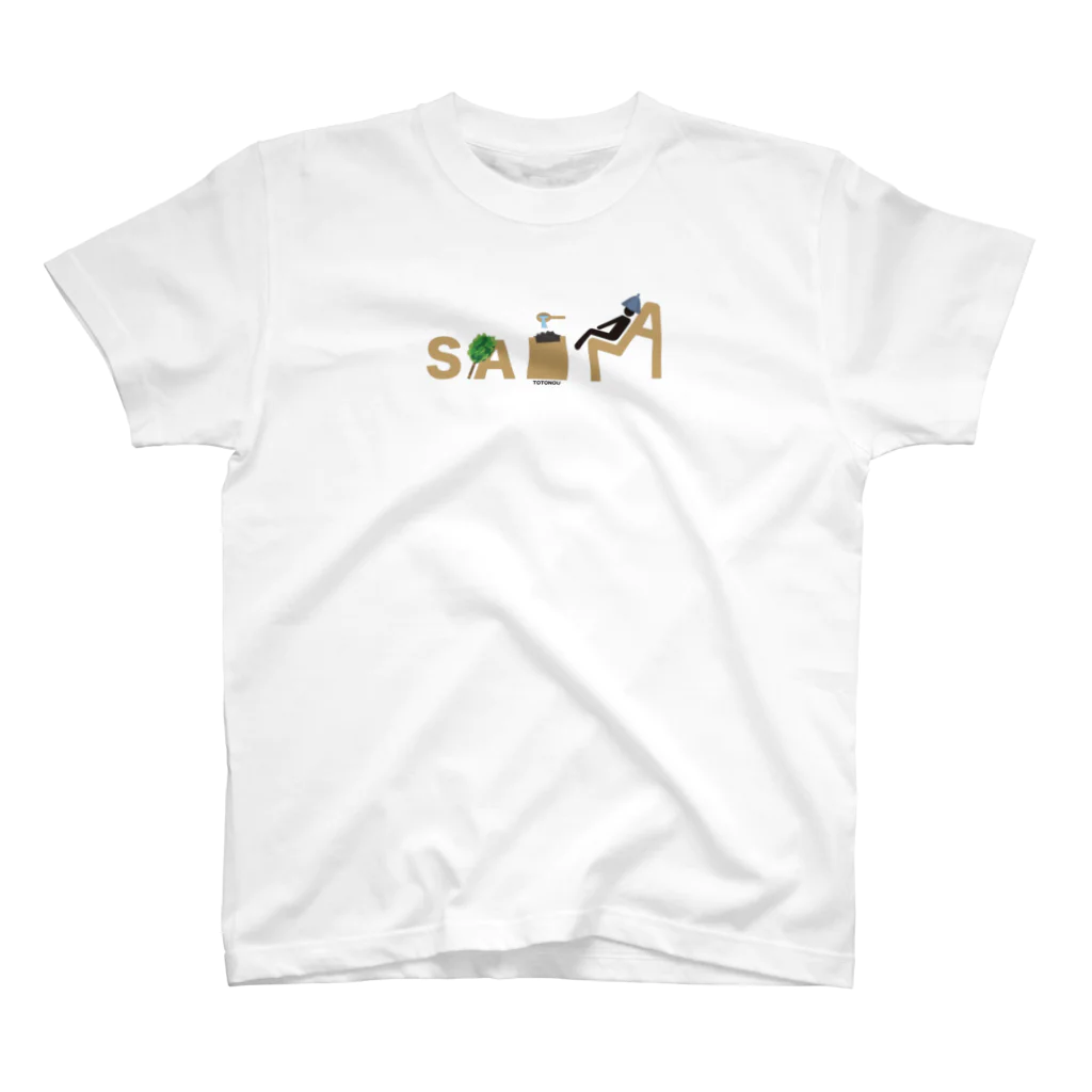 rachoのSAUNAでTOTONOU スタンダードTシャツ