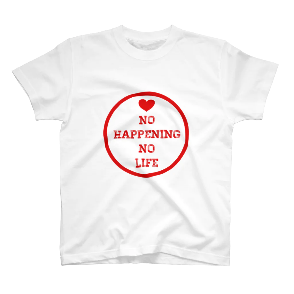 えぬのNO Happening NO LIFE スタンダードTシャツ