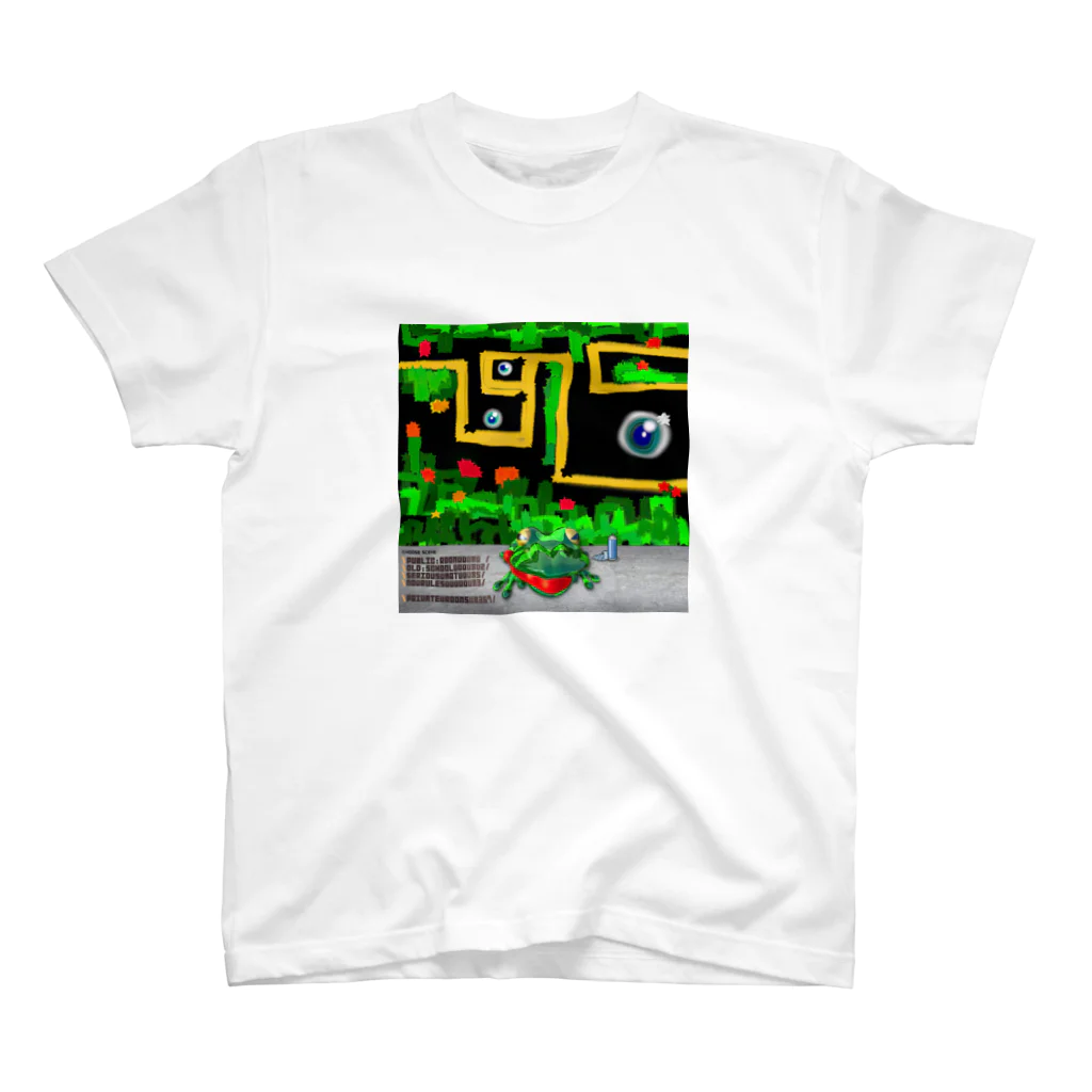 Tyun Takayamaのgraffiti-frog スタンダードTシャツ