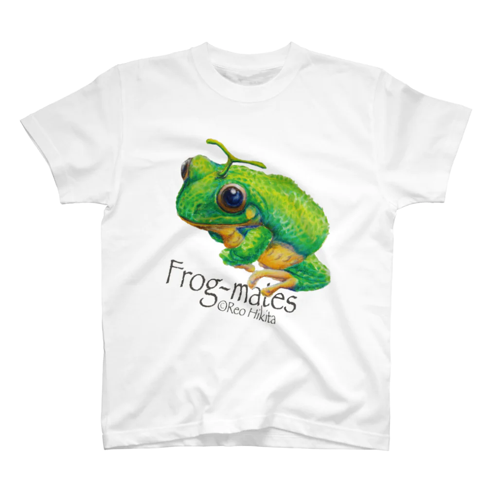 引田玲雄 / Reo Hikitaのカエルメイト(Frog-mates)より「メロッグ」 Regular Fit T-Shirt