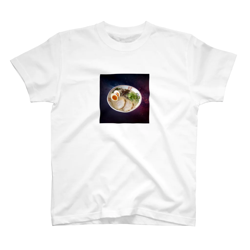 ノブお@グルメ調査員🍙のとんこつラーメン(宇宙) スタンダードTシャツ