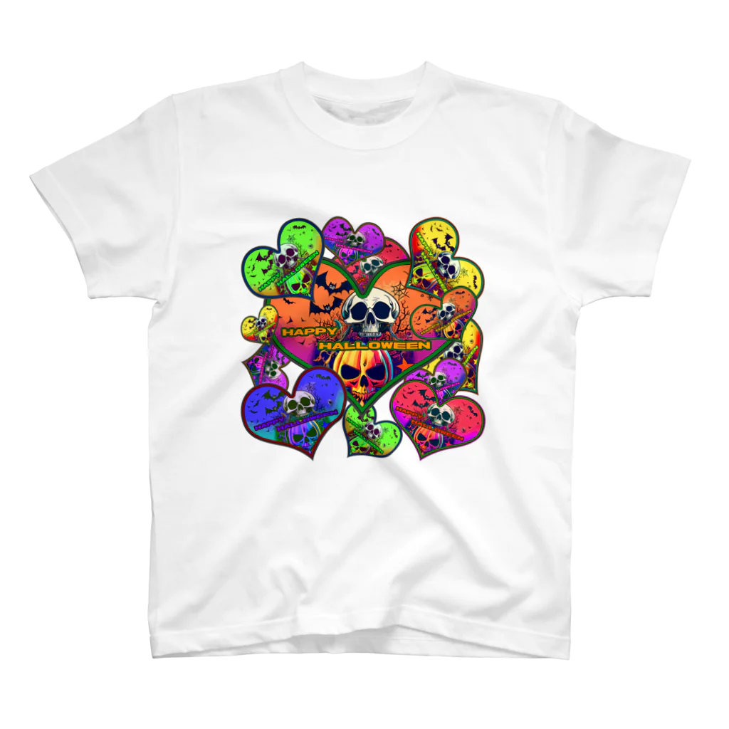 Ａ’ｚｗｏｒｋＳのHAPPY HALLOWEEN HEART PARTY Regular Fit T-Shirt