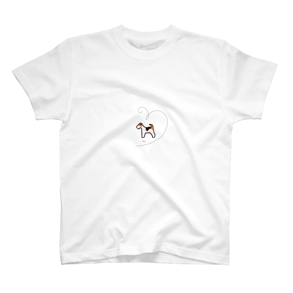 non0630のlove terrier Regular Fit T-Shirt