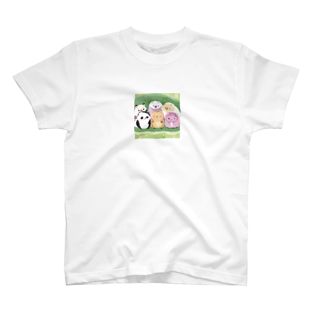 hideyan45の愛くるしいアニマルズ スタンダードTシャツ