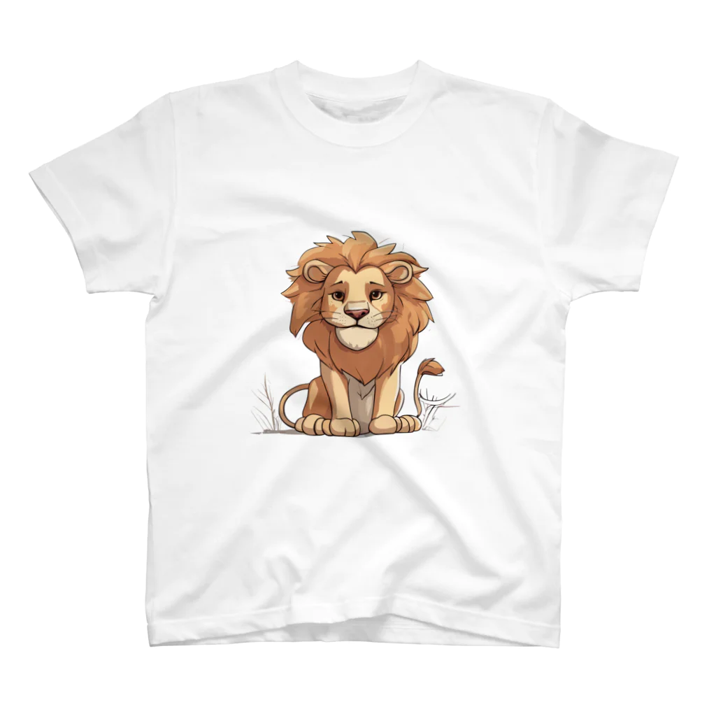 Risen ShopのCute Lion(1) Regular Fit T-Shirt