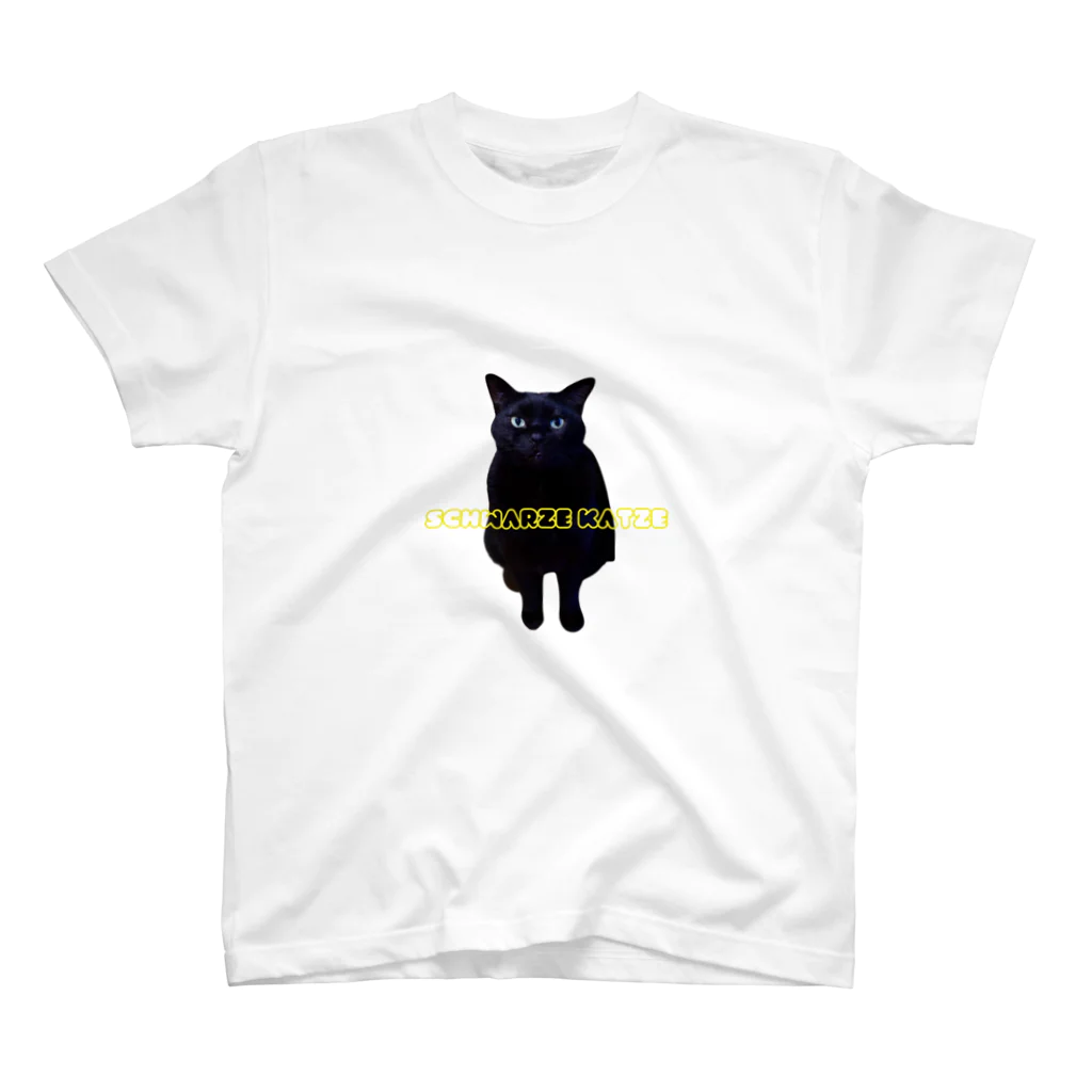 ZukinakoのSchwarze Katze(黒猫) Regular Fit T-Shirt