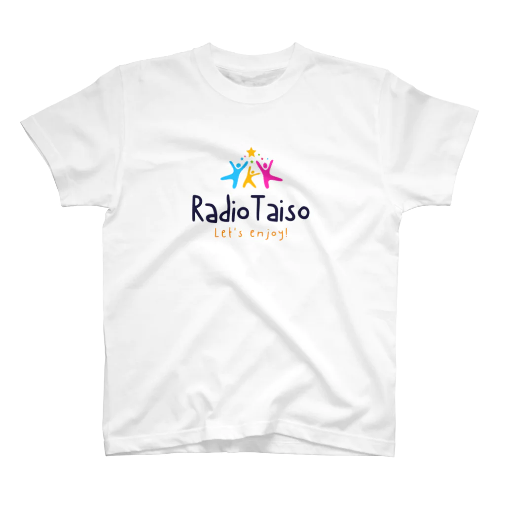 happyshopのLet's enjoy!Radio Taiso🤸‍♀️ Regular Fit T-Shirt