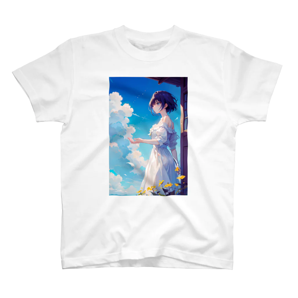 卯月なのかのSky Journey　〜世界最古で最大の恒久的なキャンパスの旅〜　No.1「Summer Time Gone」 スタンダードTシャツ