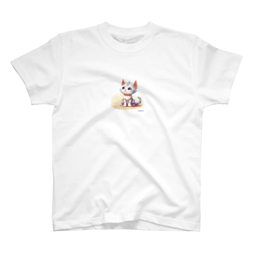 The Triplets Kkittensの三つ子ネコのミント スタンダードTシャツ