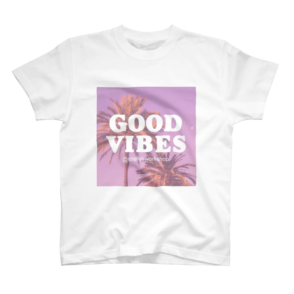 Shelly's WorkshopのGood Vibes T  shellysworkshop Regular Fit T-Shirt