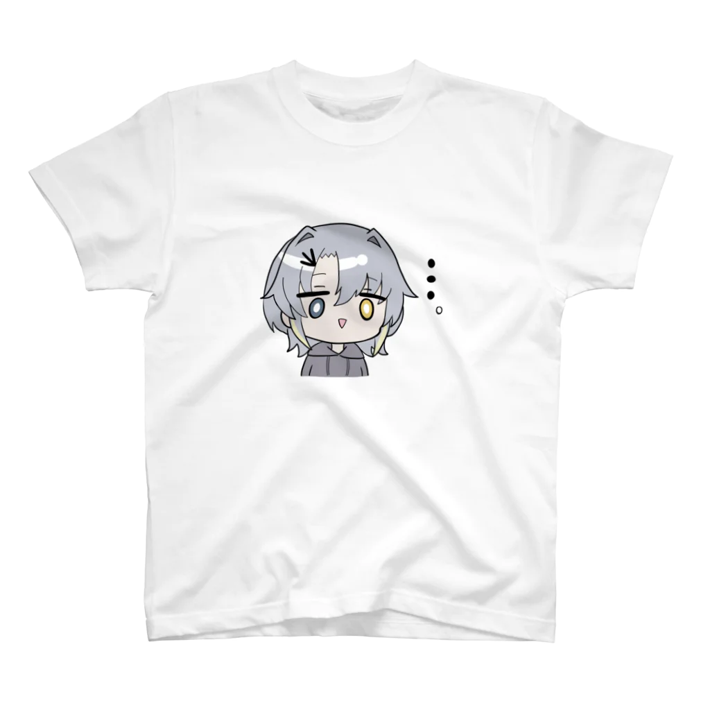 さめ好きぺんぎんの虚無ぺんちゃん スタンダードTシャツ