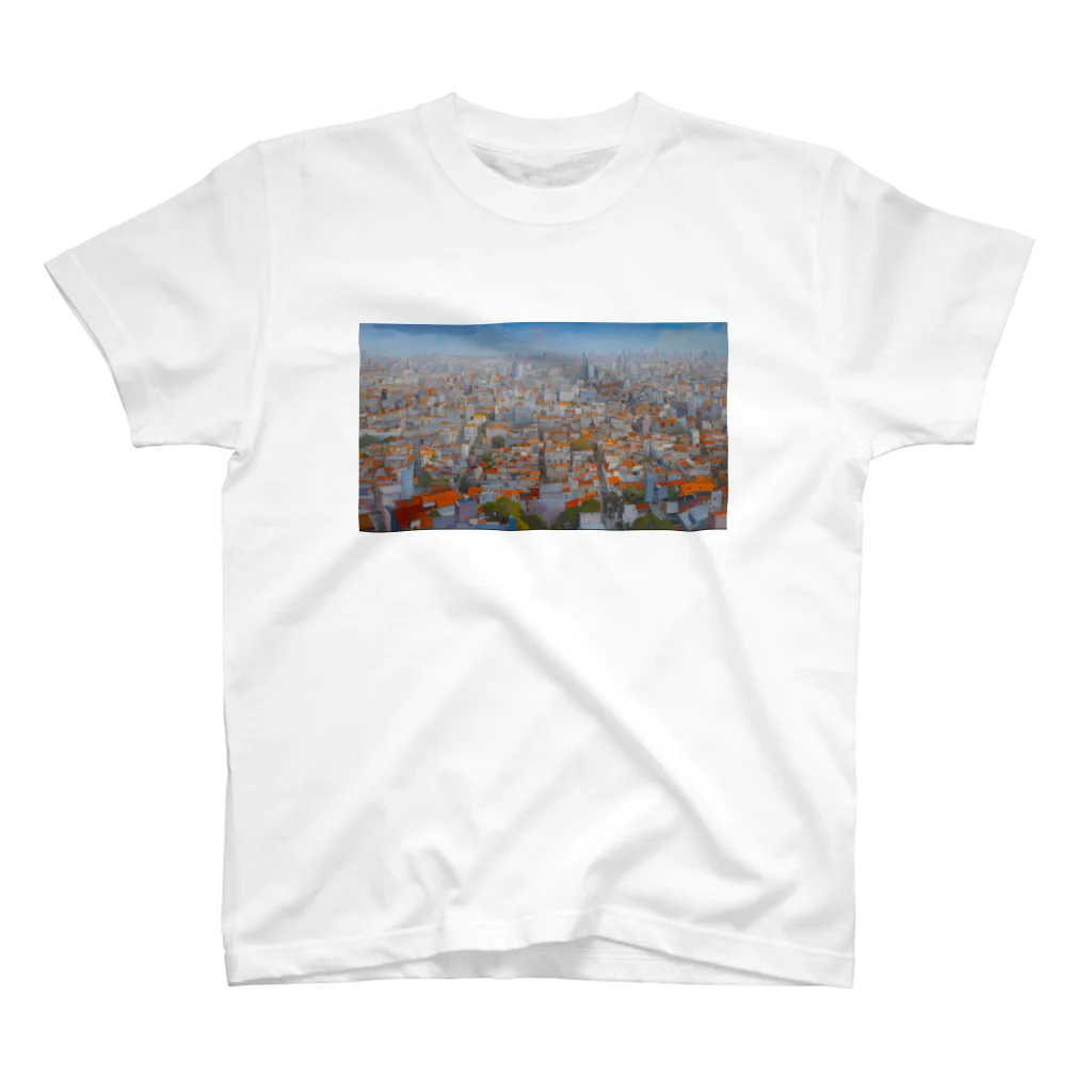 schaalの都市の風景 スタンダードTシャツ