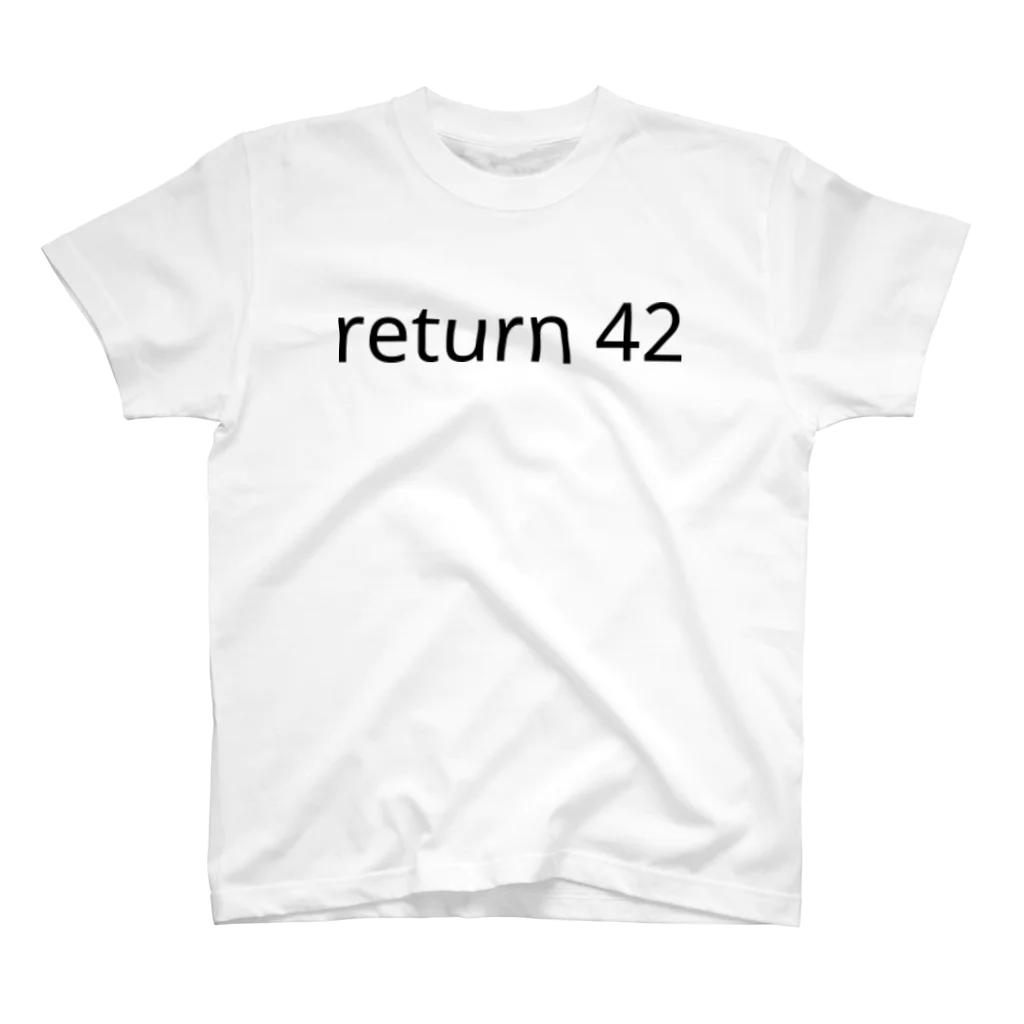 RunTimeFashionsのreturn 42 Regular Fit T-Shirt