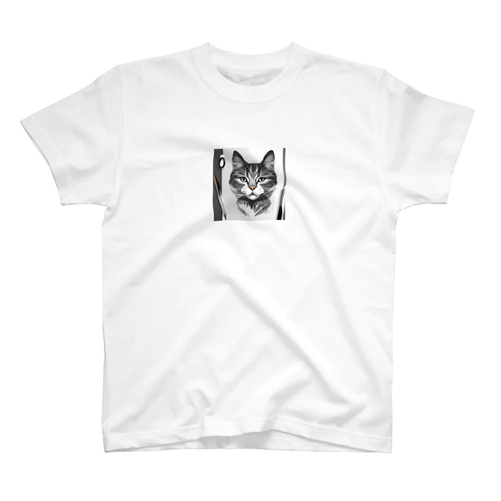 teru8376のイラスト　猫 スタンダードTシャツ