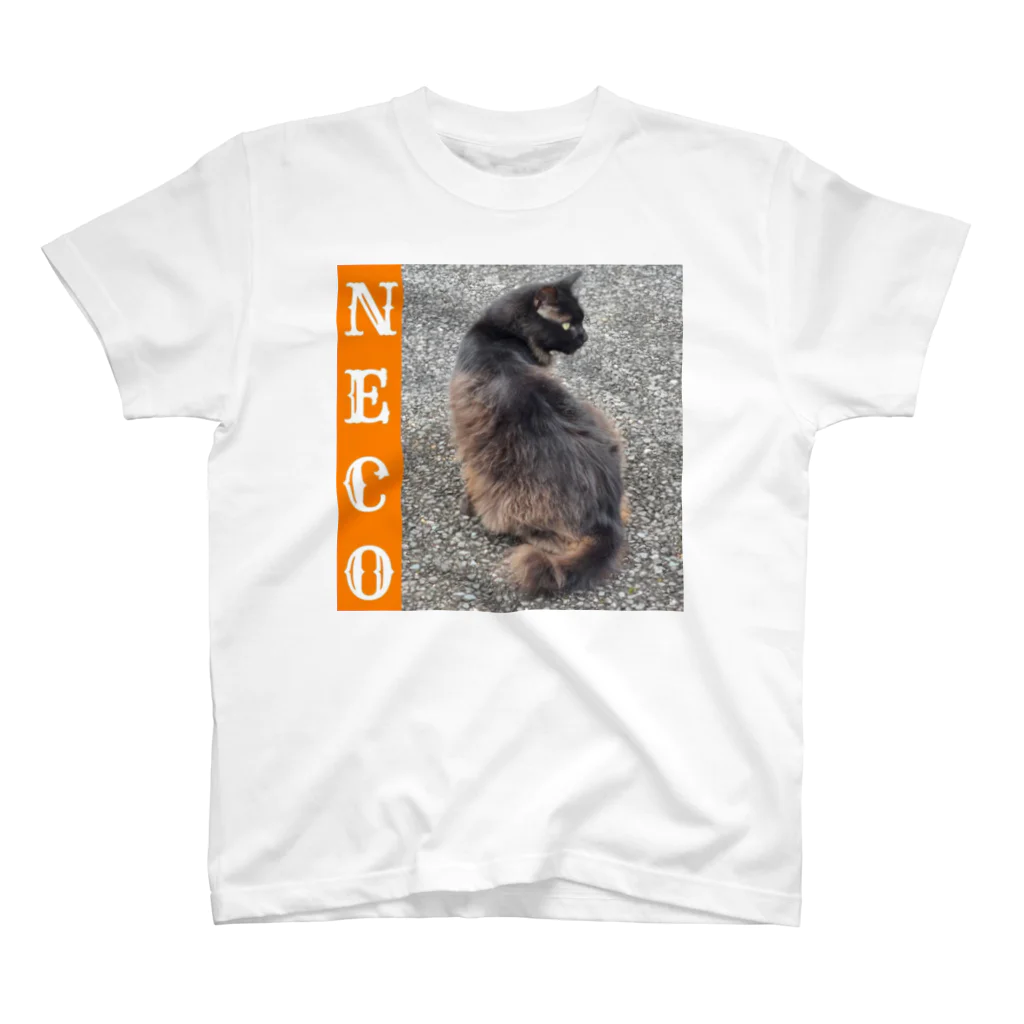 おくばちゃんショップの実家の敷地内にいたNECO スタンダードTシャツ