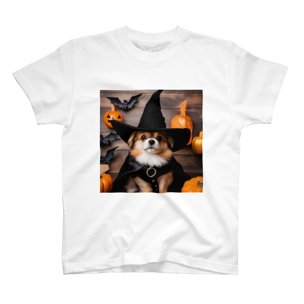 ToToMoの【ハロウィン】ドッグウィッチ スタンダードTシャツ