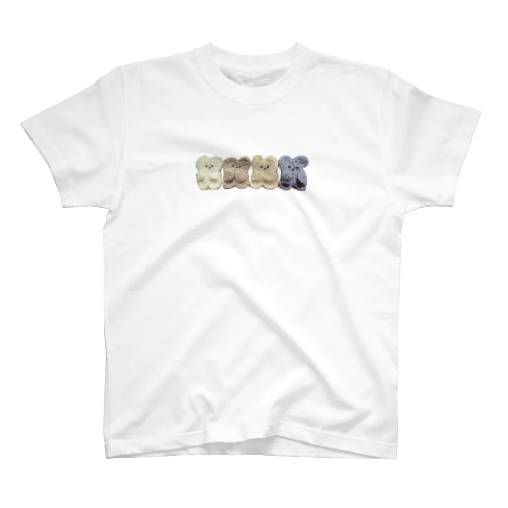 ひらたきものたちのくまさん(実写) Regular Fit T-Shirt