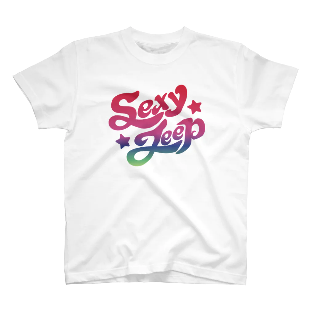 SexyJeepのセクシージープWスター　ピンク Regular Fit T-Shirt