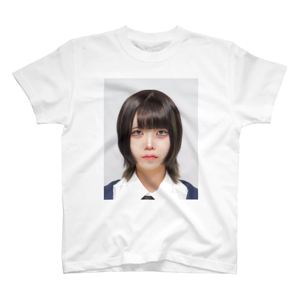 ほゅ_Hoyu_のほゅの証明写真 Regular Fit T-Shirt