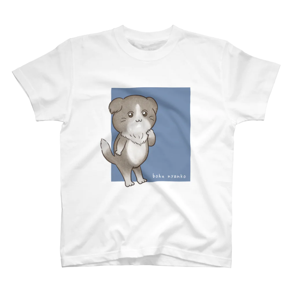 kawaii_nunchanのぼふにゃんこ Regular Fit T-Shirt