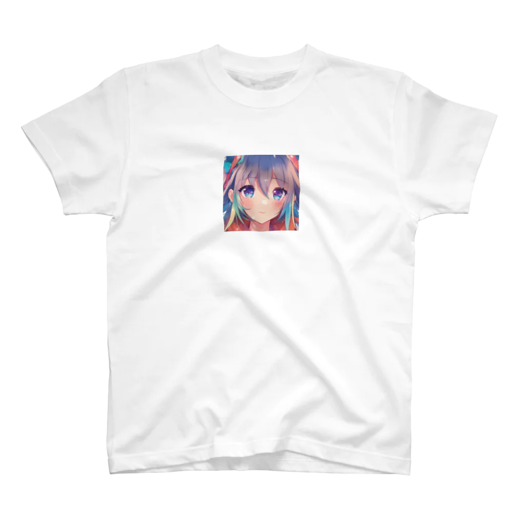 samefudeのAI美少女コレクション スタンダードTシャツ