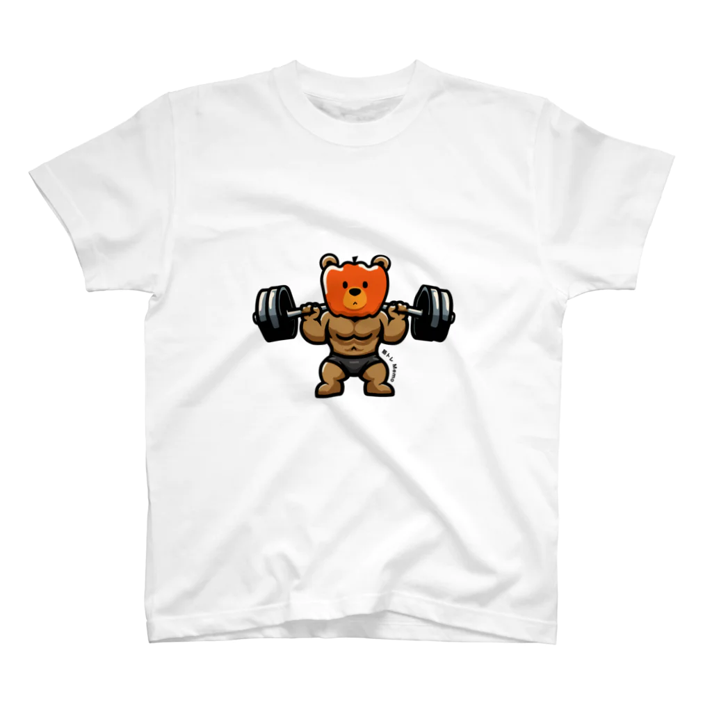 筋トレＭEMOのハロウィンもおさえる筋トレクマさん Regular Fit T-Shirt