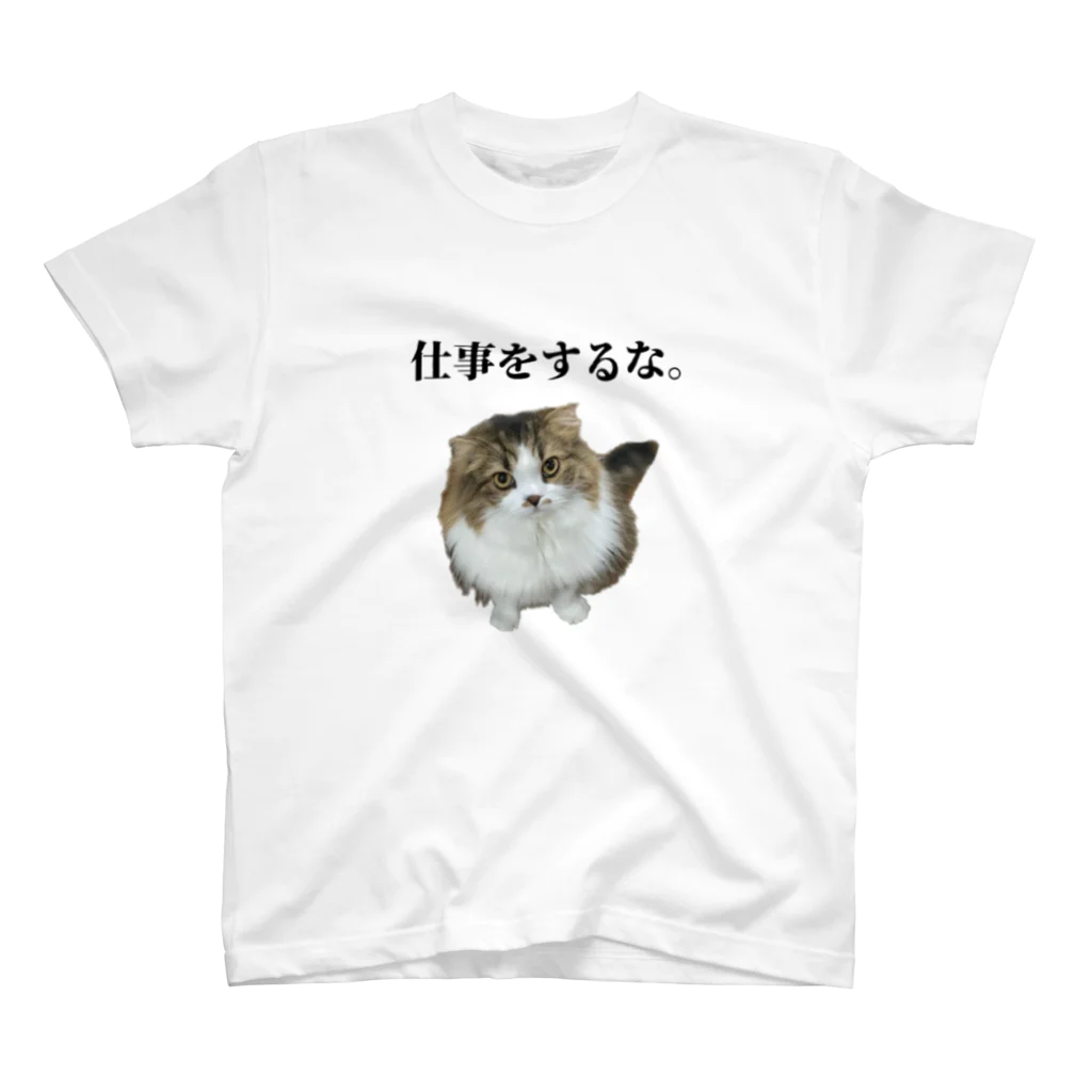 aaapiyoの仕事をするな！ スタンダードTシャツ