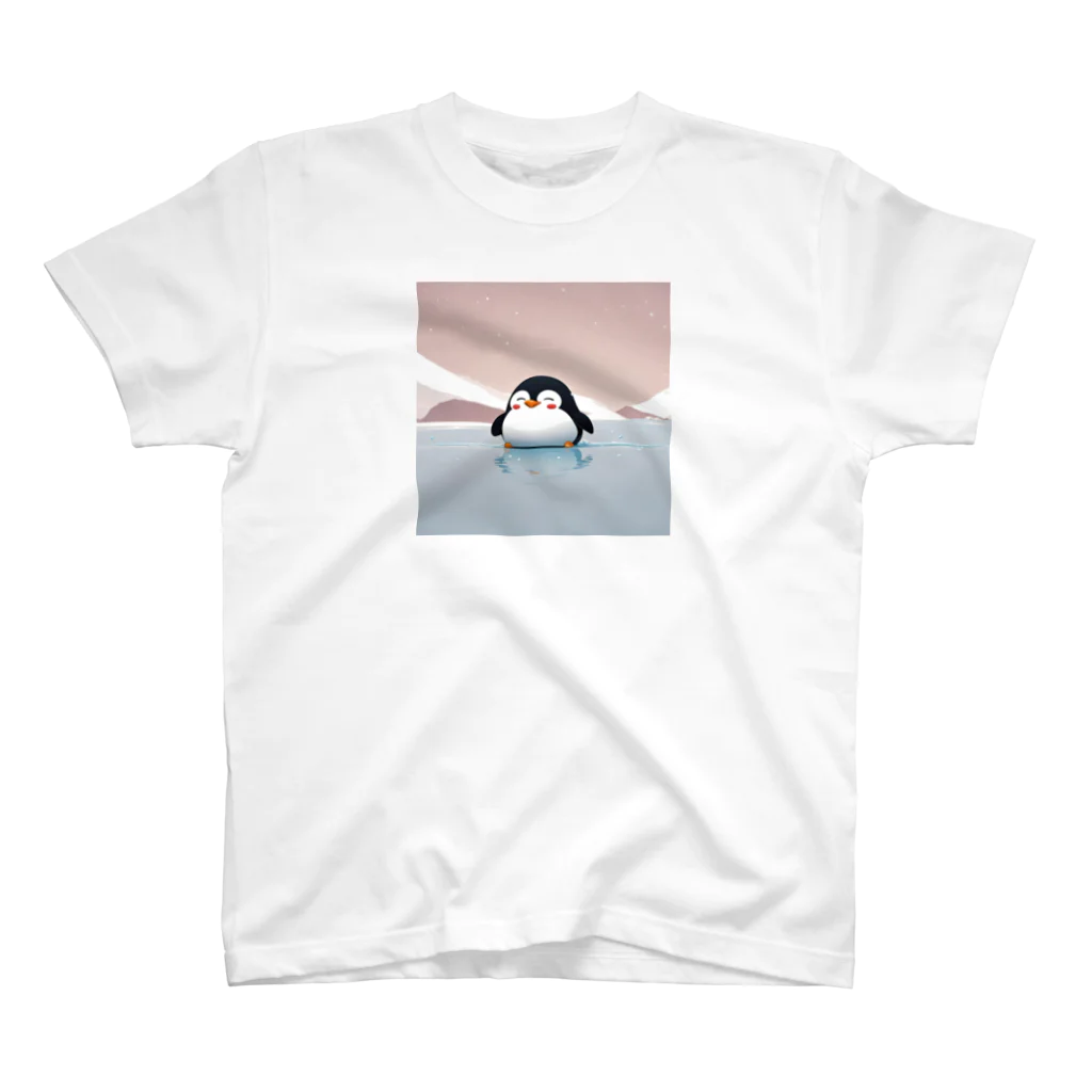 桜ショプのかわゆいペンギン スタンダードTシャツ