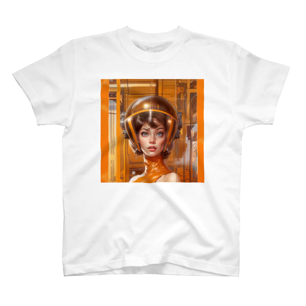 The Future Never CameのRetro Future Girl スタンダードTシャツ